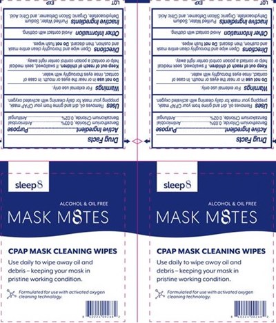 Principal Display Panel (Cpap Mask Cleaning Wipes)